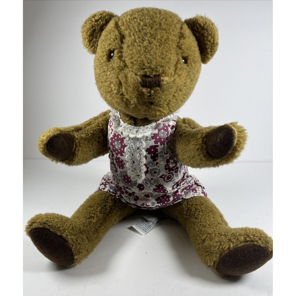FAO Schwarz Teddy Bear The Adventures of Zylie & Friends with Floral Dress